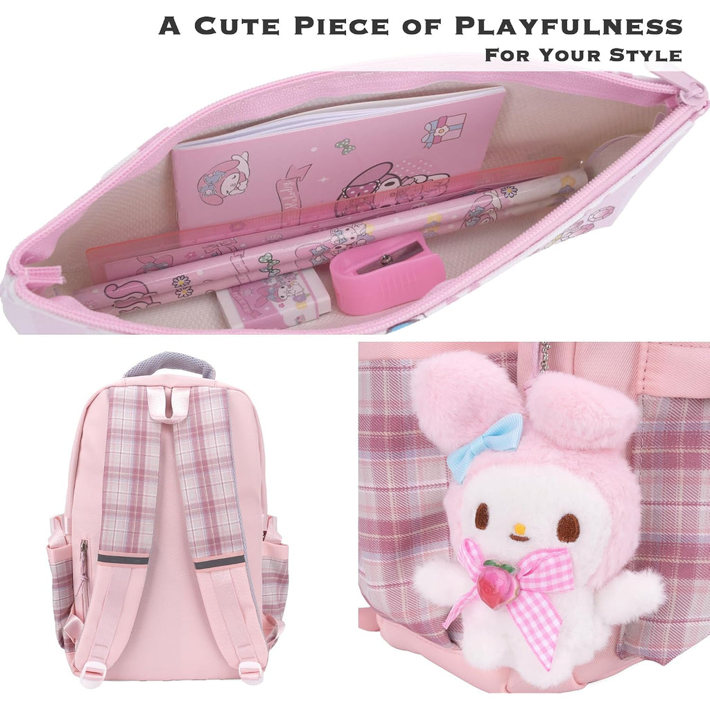 Juju Pink Kawaii Backpack - Cute Kawaii Stuff Mochila Kawaii - Cute Backpacks For Girls - Backpacks For School Girls