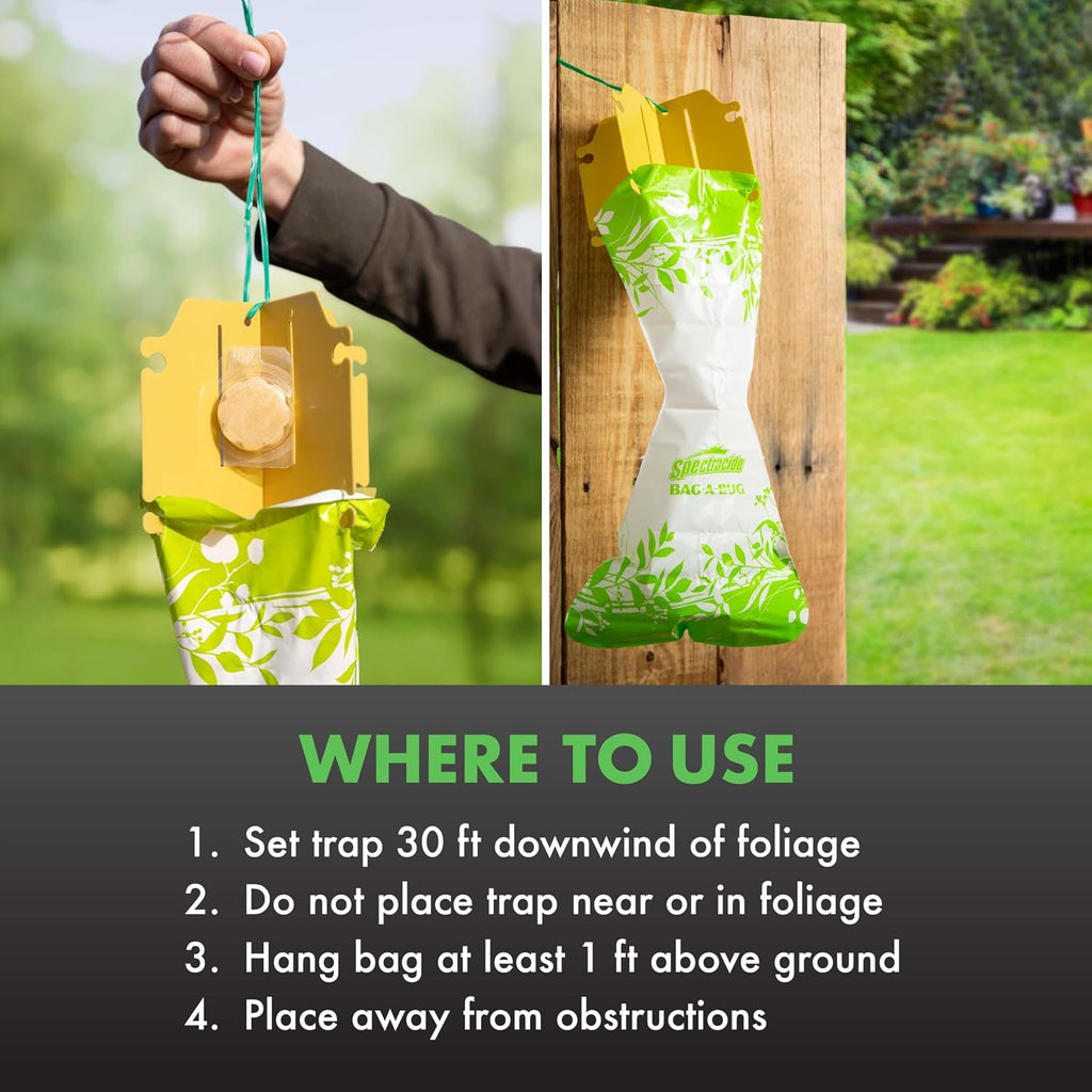 Spectracide Bag-A-Bug Japanese Beetle Trap Replacement Lure 1 Count, Lure Refill