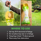 Spectracide Bag-A-Bug Japanese Beetle Trap Replacement Lure 1 Count, Lure Refill