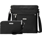 Baggallini Womens Go Bagg With Rfid Phone Wristlet