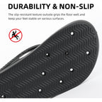 Shower Shoes For Men & Women, Non-Slip Slippers Quickly Drying Sandals, Arch Support Flip Flops For Beach Pool Bath Gym College Dorm
