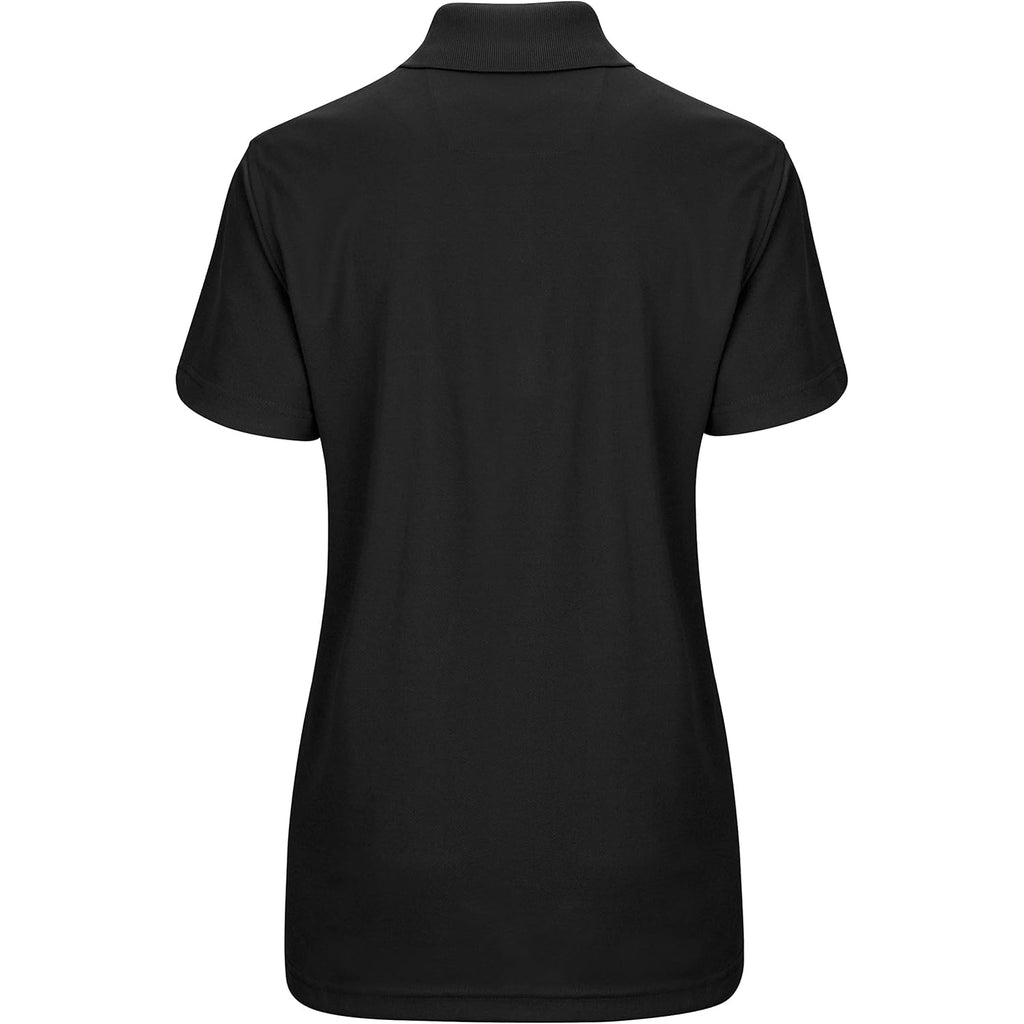 Womens Short Sleeve Knit Performance Polo