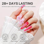 MIZHSE White 3D Gel Nail Art 30g Sculpting Gel Non-Sticky Molding Gels for Nails Solid U V LED Soak Off Gels Polish with Nail Art Pen Rub Chrome Powder Nail Design Home Manicure