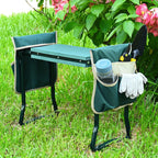 Kvr Upgraded Garden Kneeler And Seat With Thicken & Widen Soft Kneeling Pad,Heavy Duty Foldable Gardener Stool With 2 Tool Pouches,Gardening Gifts For Women Mom Men Seniors¡­…