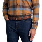Columbia Men'S Casual Everyday Leather Belt – Jeans, Chinos And Daily Wear