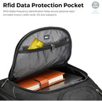 Swissdigital Design Tsa Business Laptop Backpack For Men,Travel Backpack With Usb Charging Port,College Tech Backpacks With Rfid Pockets Presents For Men Fits 15.6 Inch Computer | J16Bt-1