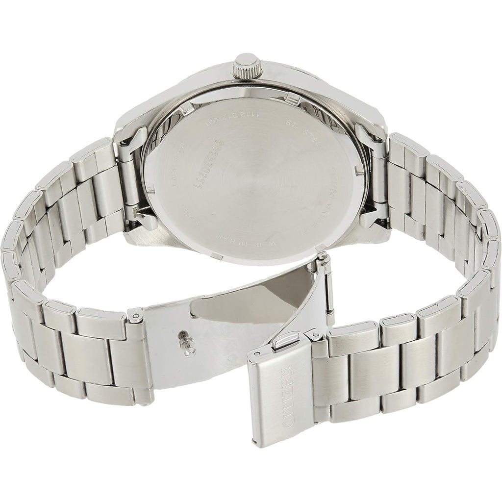 Citizen Quartz Mens Watch, Stainless Steel, Classic
