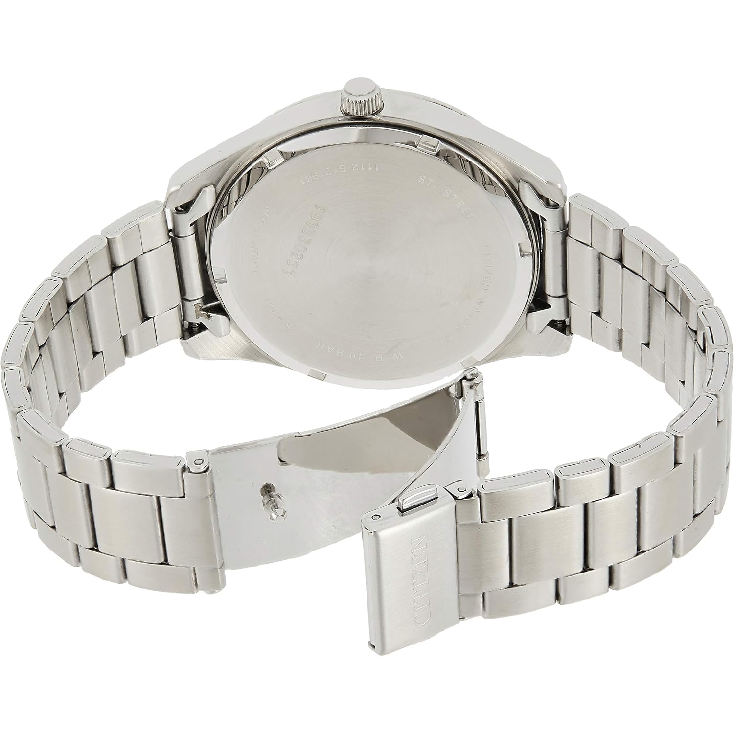 Citizen Quartz Mens Watch, Stainless Steel, Classic