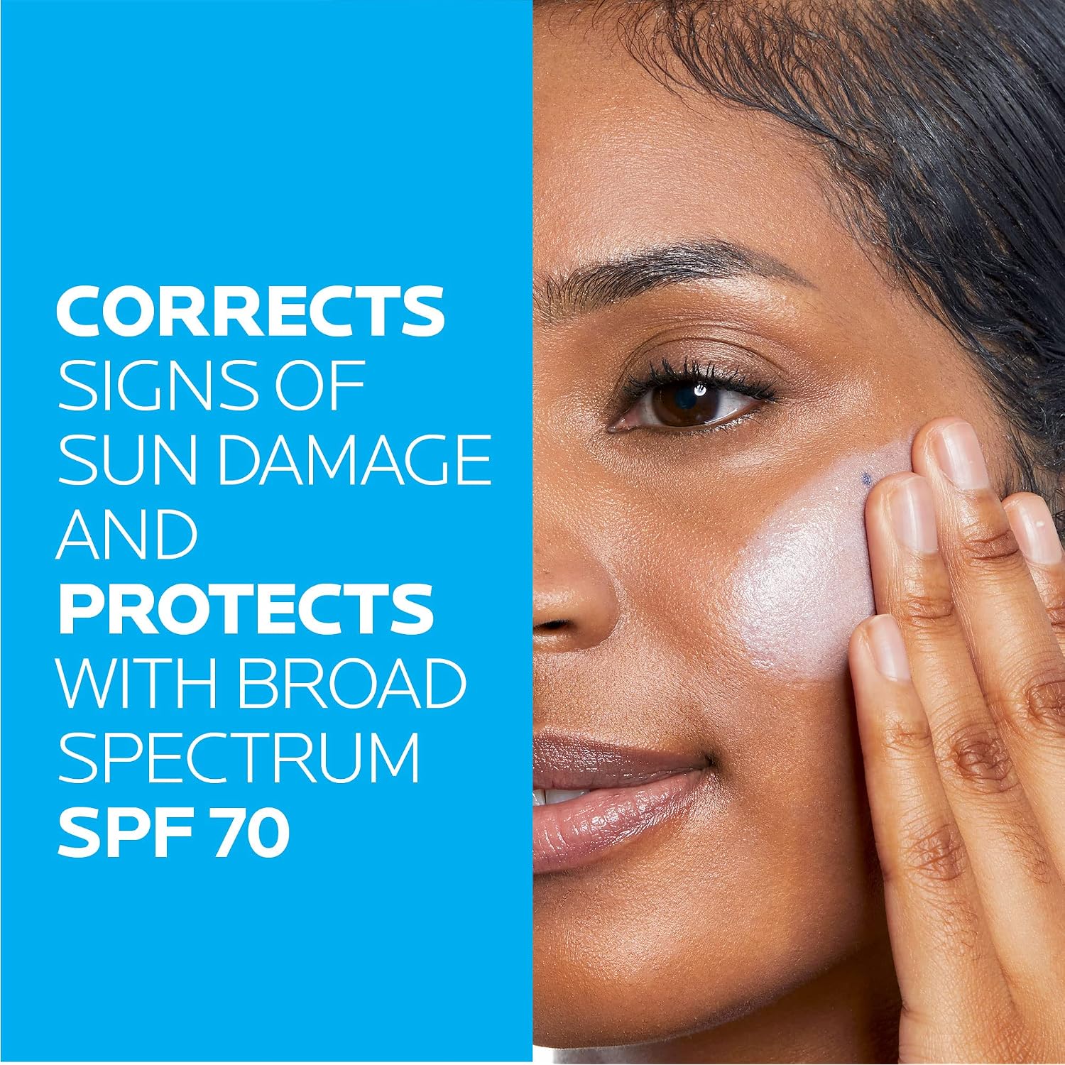 La Roche-Posay Anthelios Uv Correct Sunscreen Moisturizer Spf 70, Daily Anti-Aging Face Moisturizer With Niacinamide To Even Skin Tone & Fine Lines, Sun Protection For Sensitive Skin