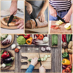Professional Nylon Knife For Nonstick Pans, Kitchen Knife Safe For Kids, Nonstick Knife Heat-Resistant Best For Cutting Brownies, Cakes, Bread, Lasagna, Cheese, Pizza, Pie Etc.