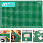 Self Healing Cutting Mat, 23" X 35", Large Double-Sided Rotary Cutting Mat For Sewing, Quilting, Scrapbooking, Fabric & Craft Cutting Board, (A1), Green