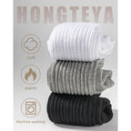 Hongteya Slouchy Crew Socks For Women Soft Scrunch Socks Cute Fashion Retro For Boot Sneakers Size 5-11