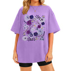 Womens Oversized T Shirts Loose Fit Graphic Tees Summer Casual Short Sleeve Tops 2026