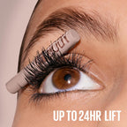 Maybelline Lash Sensational Body Washable Mascara, Volume And Length Formula For 24Hr Lash Lift, Smudge And Clump-Resistant, Brownish Black