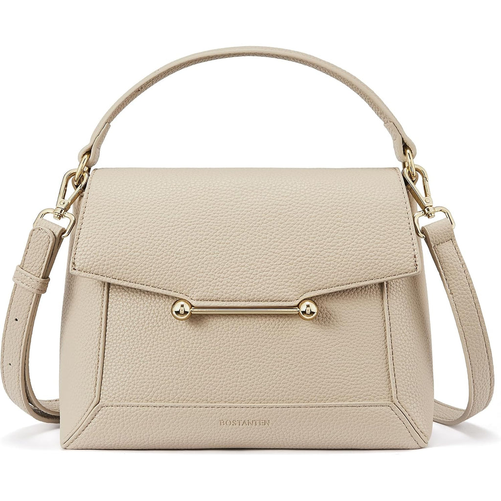 Bostanten Crossbody Bags For Women Vegan Leather Small Purse With Top Handle Shoulder Handbags For Everyday Use