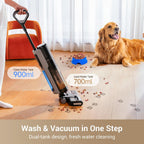 Dreame G10 Pro Wet Dry Vacuum Mop, Vacuum And Mop All In One With Auto Self-Cleaning, Floor Cleaner Machine For Hard Floor, 35 Mins Runtime, Edge Cleaning, Self-Propelled Vacuum Mop Combo
