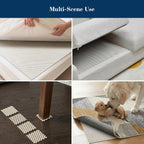 Veken Rug Gripper Pad for Hardwood Floors, Thick Non Slip Rug Pads for Area Rugs, Rug Grippers for Tile Floors, Under Carpet Anti Skid Mat, Keep Your Rugs Safe and in Place, 2x3 Ft