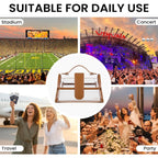 CLUCI Clear Bag for Stadium Events Crossbody Purses for Women Stadium Approved Clear Bag for Concerts Sports Festivals