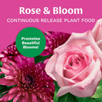 Scotts Rose And Bloom Continuous Release Plant Food, 3 Lbs. | Water Soluble, Fertilizer For Flowers, Vegetables, Houseplants, Trees, Indoor And Outdoor Plants