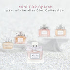 Miss Dior Eau de Parfum Mini Splash for Women, 0.17 Ounce