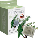 Richards Homewares Moth Away Sachets – 72-Pack Value Pack, Natural Herbal Moth Repellent, Non-Toxic & Chemical-Free, Fresh Scent For Closets, Drawers & Storage – Made In Usa