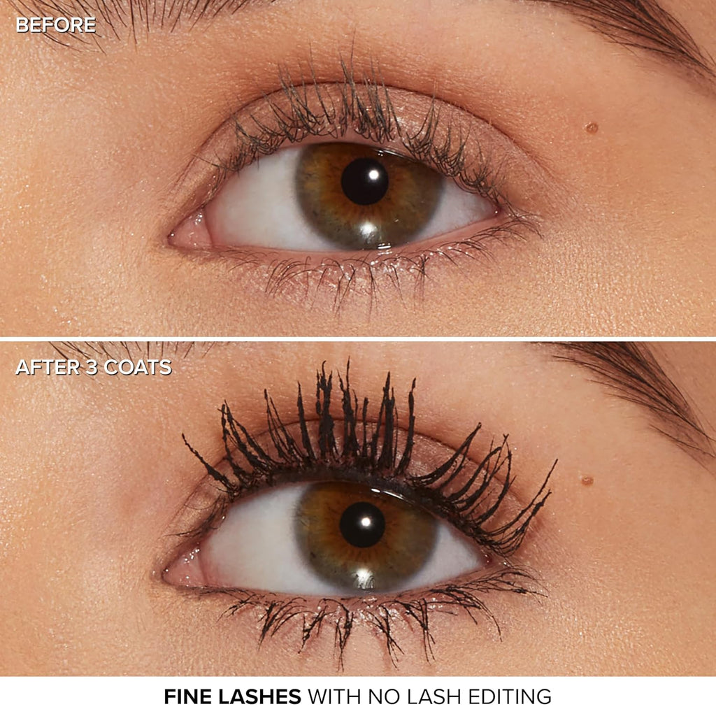 Too Faced Better Than Sex Volumizing And Lengthening Mascara | Vegan Formula, Dramatic Volume And Length | Cruelty-Free Eye Makeup + Hourglass Brush For False Lash Effect