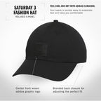adidas Women's Saturday 2 Hat Black/White/Fashion/3
