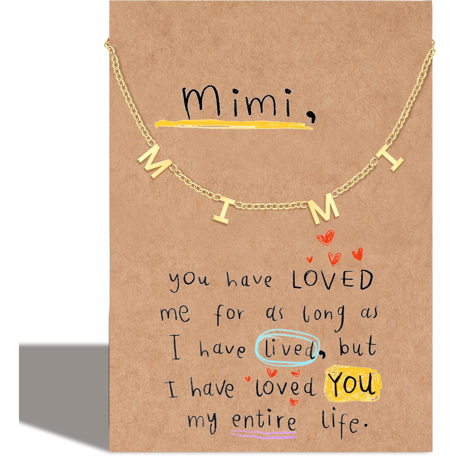 Necklaces Gift for Mother Aunt Auntie Grandma Gigi Nana Sister Mothers Day Pendant Necklace Birthday Christmas Gifts