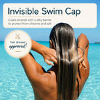 Pre-Swim Saltwater & Chlorine Hair Protectant, Leave In Conditioner For Swimming, Pool & Beach For Dry Frizzy, Color Treated Hair & Extensions, Tropical Coconut Pineapple Scent, 6.8 Fl Oz