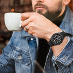 100M Waterproof Watch For Swimming, Easy Read Unisex Analog Watch, Second Hand Diver Analog Watch Men, 45Mm Diameter