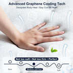 14 Inch Queen Mattress, Upgraded 7-Zoned Support Hybrid Queen Size Mattress In A Box With Cooling Gel Memory Foam & Pocket Coils For Back Pain Relief, Assembled In Usa, Motion Isolation, Medium Firm