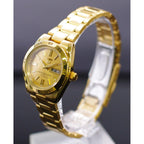 Seiko 5 Sports Automatic Gold Dial Ladies Watch Symg44K1