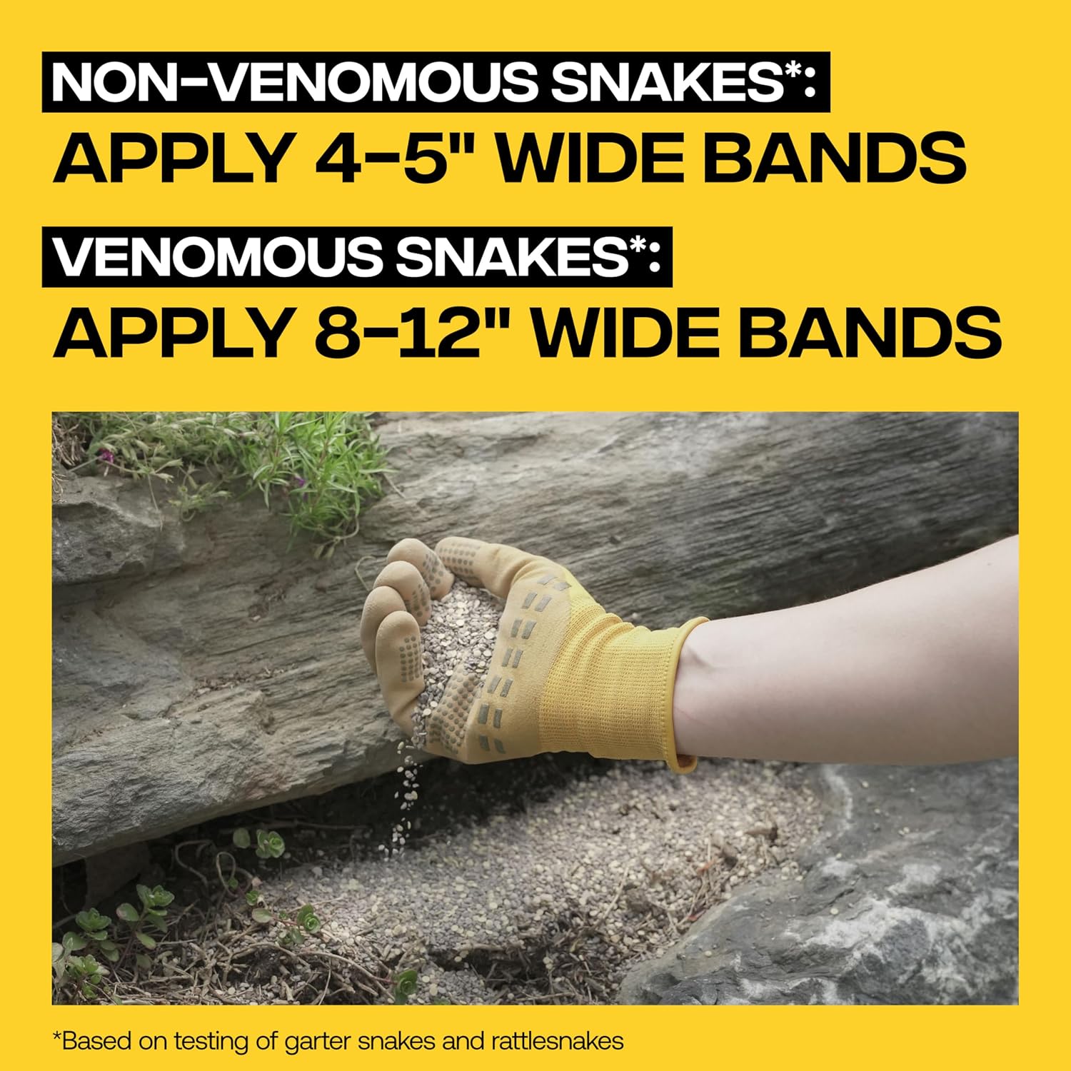 Victor Snake-A-Way Outdoor Snake Repellent Granules For Yard, 10 Lb Bag | Epa-Registered Pest Control, Repels Venomous And Non-Venomous Snakes Up To 1.25 Acres, Lasts 2-3 Months After Application