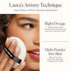 Laura Mercier Translucent Loose Setting Powder, 24HR Shine Control, Soft Matte Finish, Long-Lasting Wear, Normal to Oily Skin, 4 Shades for Virtually All Skin Tones, Artistry Icons Set