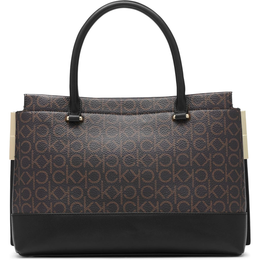 Calvin Klein Women's Bianca Triple Compartment Satchel