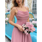 Women'S Formal Evening Gown Elegant Long Prom Dress Summer Wedding Guest Party Cocktail Bridesmaid Maxi Dress