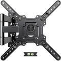 USX Mount TV Wall Mount for Most 26-60 Inch TVs up to 77 lbs, Full Motion Wall Mount TV Bracket with Swivel Tilt Single Stud Design for Corner, Max VESA 400x400mm fit Most 32 40 42 43 50 55 60 TVs