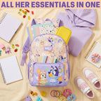 Get Trend Paw Patrol | Bluey | Squishmallows Girls Backpack, 18 Inch | Officially Licensed Bookbag, Kids School Bag With Padded Adjustable Straps For Back To School, Travel, Gifts For Girls