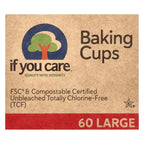 If You Care Unbleached Large Baking Cups, 60 Ct, 3 Pk