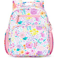 Kids Backpack For Girls: Girls Backpack 5-8 - Kindergarten Elementary School Bookbag For Girl - Flower Pink