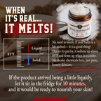 Organic Beef Tallow For Skin - 4 Oz (Unscented) — Us-Made Grass Fed Beef Tallow For Face + Body — Whipped Tallow And Honey Balm Moisturizer For Dry And Sensitive Skin, Eczema, Rosacea (No Additives)