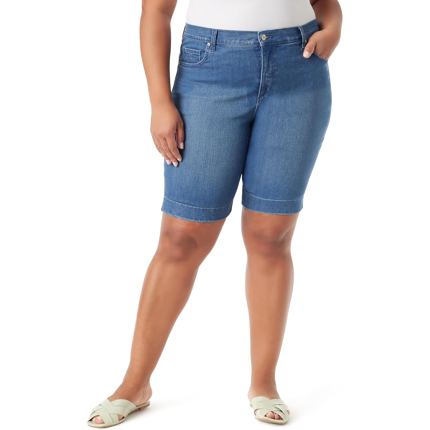 Women's Amanda Bermuda High Rise Short Plus