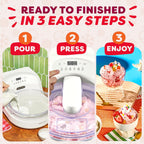 Instant Pot Instantchill Ice Cream Maker With Built‑In Compressor, No Pre‑Freezing, Real Ice Cream In Minutes*, Gelato, Sorbet, Rolled, Non‑Dairy, Mix‑Ins, Easy Clean Up, Quiet, Makes Up To 2 Pints