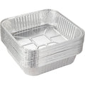 Waytiffer 25pack- 8 x 8 Aluminum foil Pans Disposable Heavy Duty Square baking Cake Pan, Cooking Tins Homemade Breads Oven Pans,Foil Pan, Baking pan Roasting
