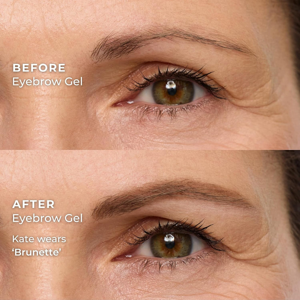 Wunderbrow Eyebrow Gel, Waterproof, Smudgeproof, Long Lasting, Shade: Brunette, Vegan And Cruelty-Free