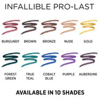 L'Oreal Paris Makeup Infallible Pro-Last Pencil Eyeliner, Waterproof and Smudge-Resistant, Glides on Easily to Create any Look, Aubergine, 0.042 oz.