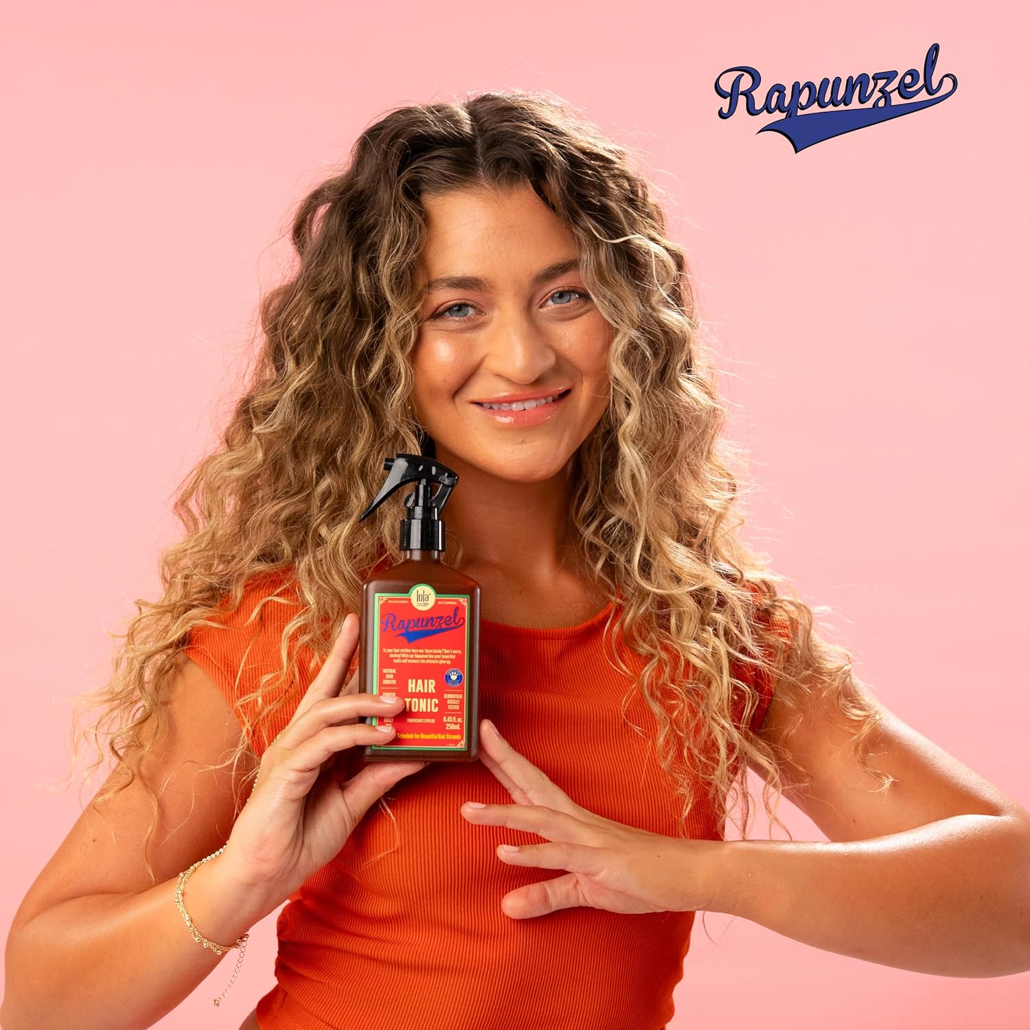 Lola From Rio – Rapunzel Hair Tonic Spray For Women – Hair Strengthening Treatment – Thickening Spray For Fine Hair – Supports Fuller, Healthier-Looking Hair – 8.45 Fl Oz