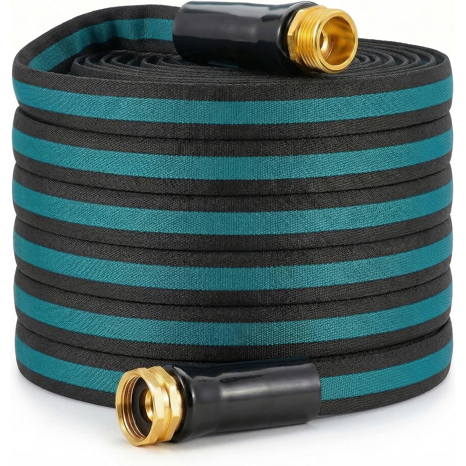 50Ft Lightweight Garden Hose – Kink-Resistant, Flexible, High-Pressure Hose For Outdoor Watering, Lawn Care, Garden, And Car Cleaning