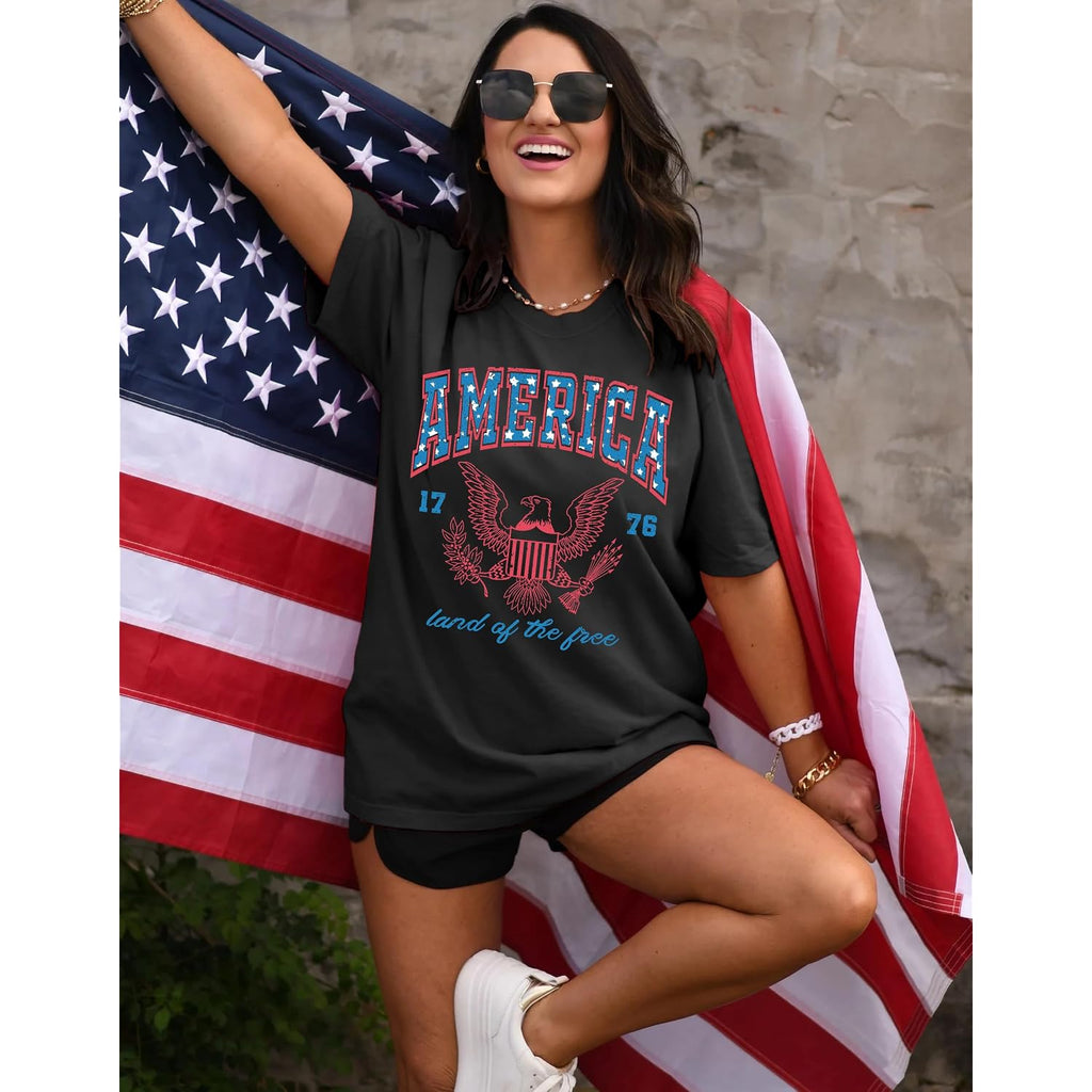 MAPICK Women Boho Cow Skull T-Shirts Western Cowgirls Graphic Crewneck Shirts Country Concert Short Sleeve Outfits Black a