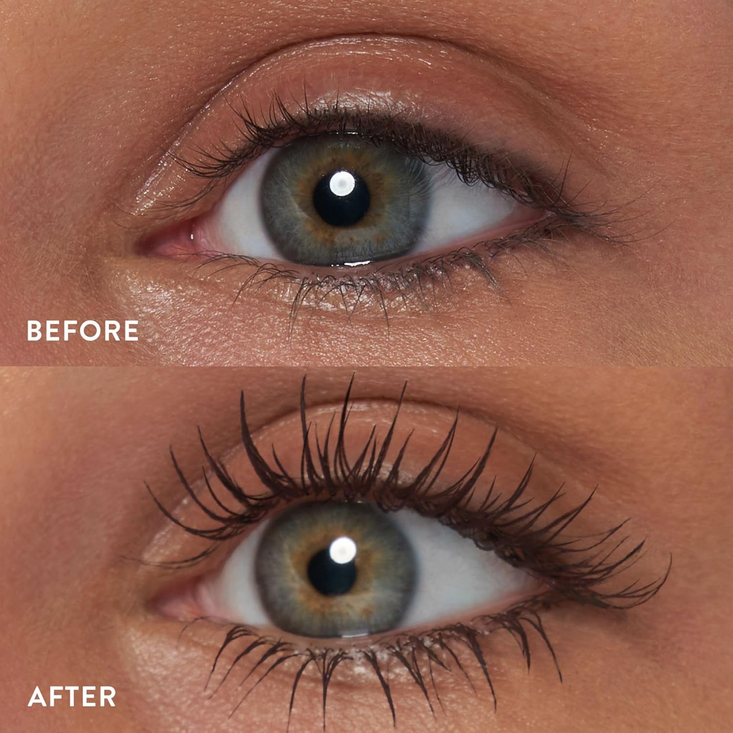 LAURA GELLER NEW YORK Kajal Longwear Mascara – Brown – Volumizing, Lengthening, & Defining Mascara - Smudge‑Proof & Flake‑Proof Wear, Buildable Formula